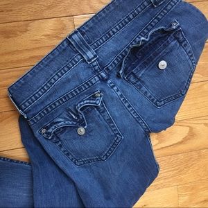 Hudson fashion jeans.